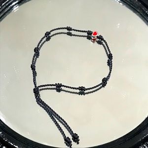 Well handmade 10 knots and heart lucky bracelet!